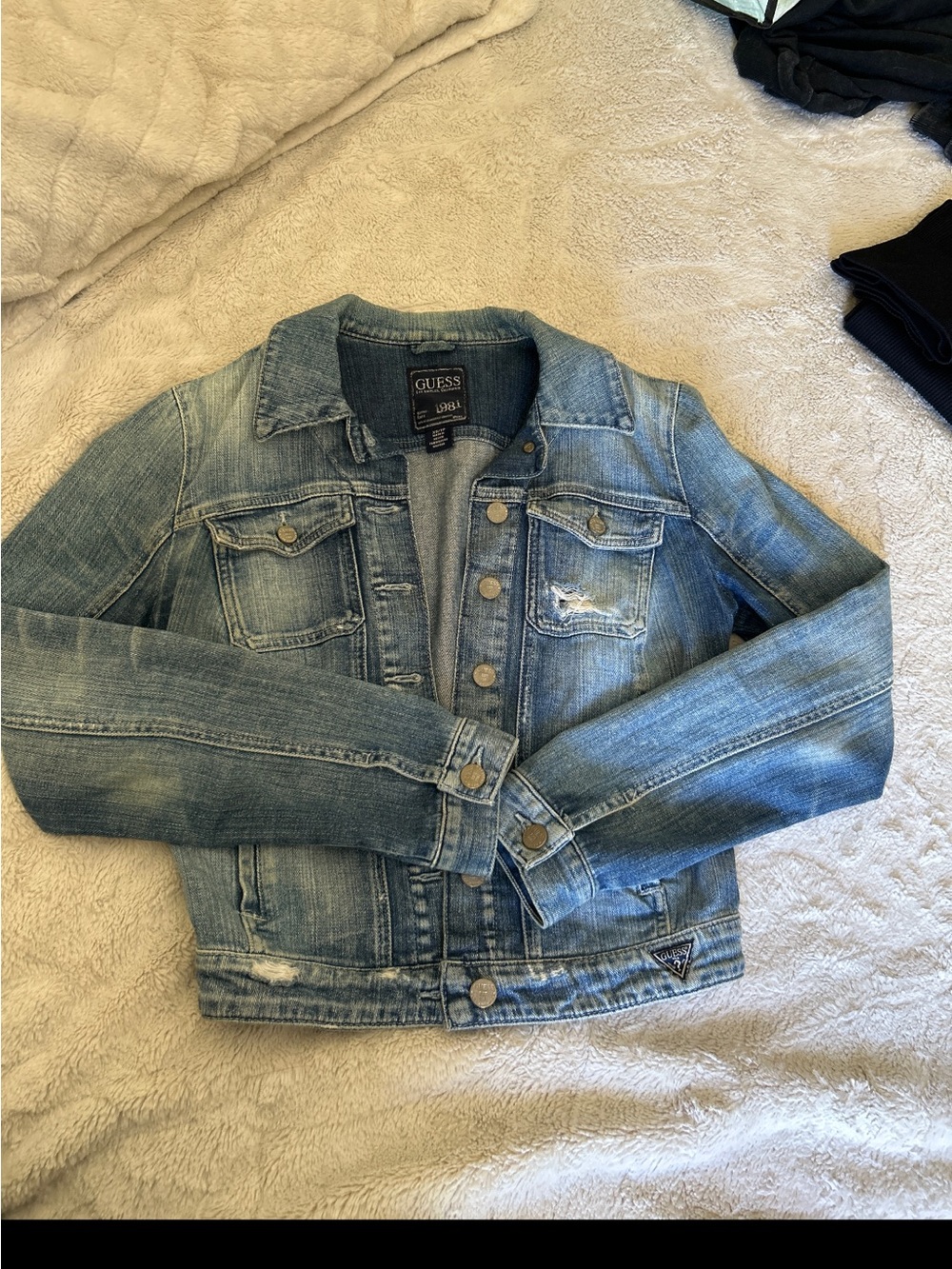 Guess Light Blue Denim Jacket